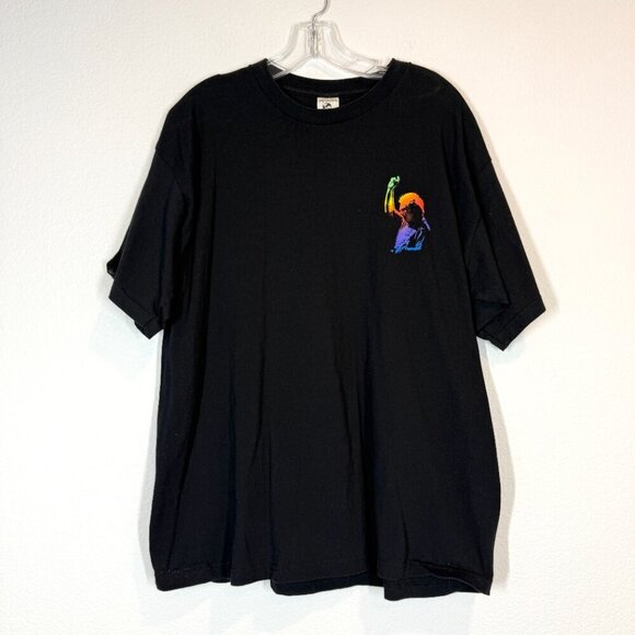 Vintage Music Story Of Jerry Garcia T-Shirt Black 2005 Comes A Time Large Tee - Picture 3 of 9